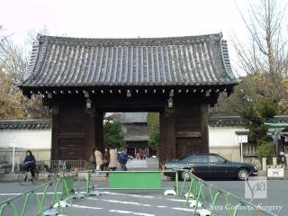 健中寺公園の南門