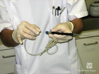 ファイバーとカニューレ