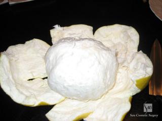 外皮をむいたところ