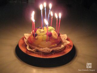 ３８個目の誕生日ケーキ