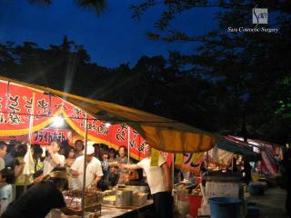 筒井天王祭の出店