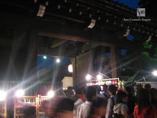 筒井天王祭の出店