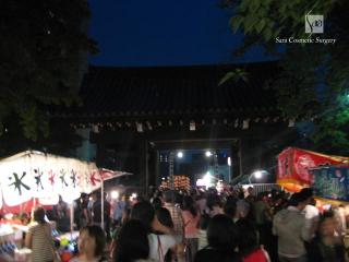 筒井天王祭の出店
