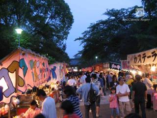 筒井天王祭の出店