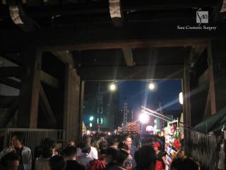 筒井天王祭の出店