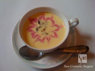 トウモロコシの冷製スープ