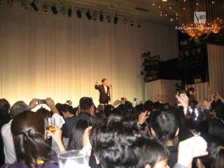 梅澤文彦先生の乾杯