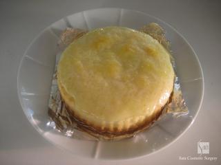 チーズケーキの出来上がり