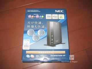 NEC製PA-WR8700N-HP AtermWR8700N