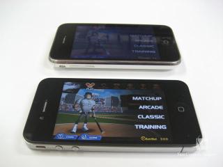 iPhone3GとiPhone4