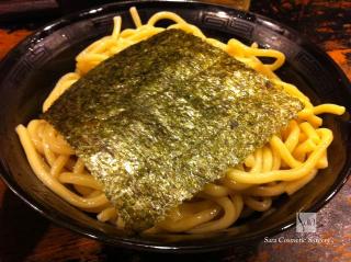 ガガガ職堂海老つけめんの麺