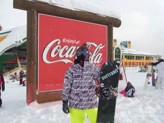 高鷲スノーパークにて