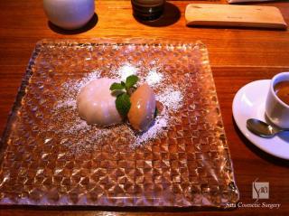 白ごまのパンナコッタ