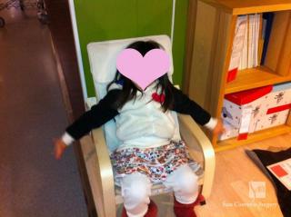 IKEAのチャイルドチェアー