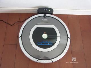 ルンバ７８０ドック帰還