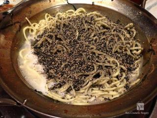 もつ藤　胡麻そば