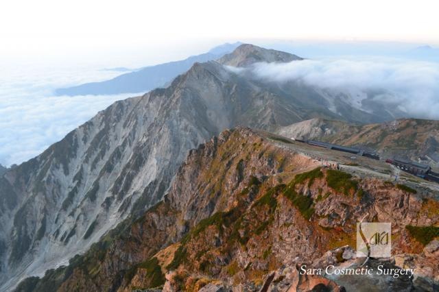 杓子岳、白馬鑓ヶ岳