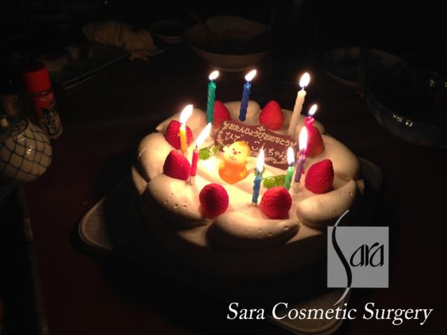 誕生日ケーキ